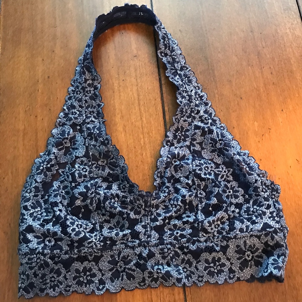 Aerie Floral Halter Bralette